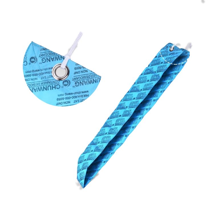 Desiccant strips for dry CoCoa Beans
